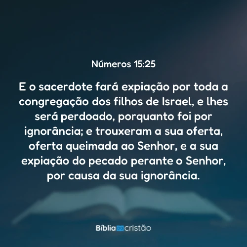 Números 15:25
