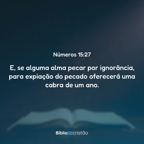 Números 15:27