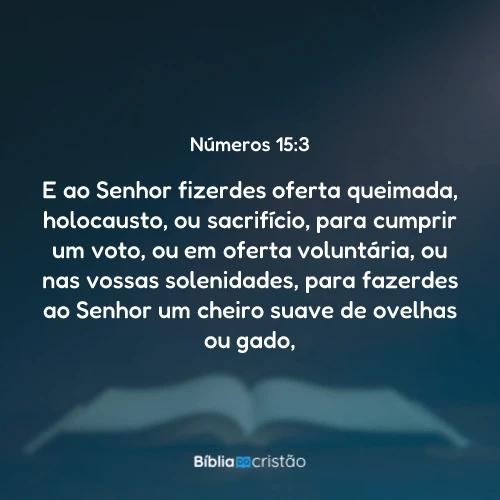 Números 15:3