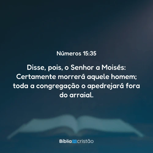 Números 15:35