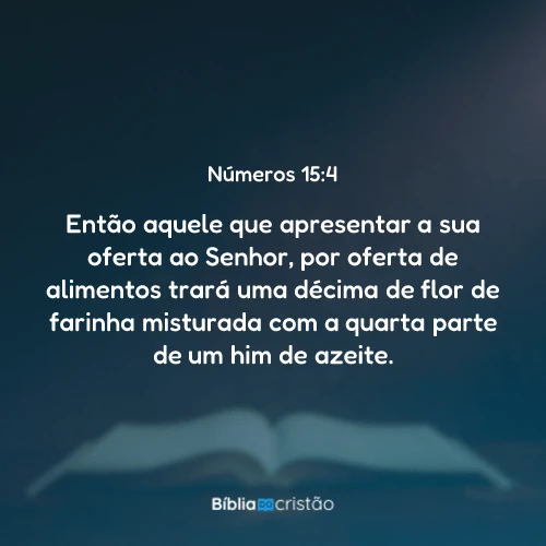 Números 15:4