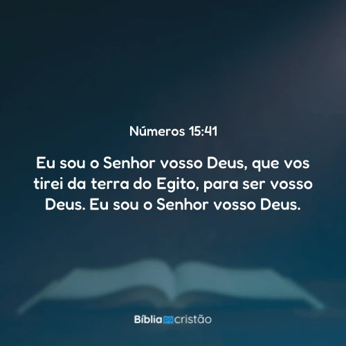 Números 15:41