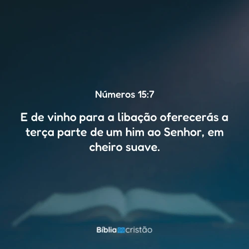 Números 15:7