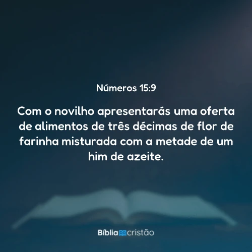 Números 15:9