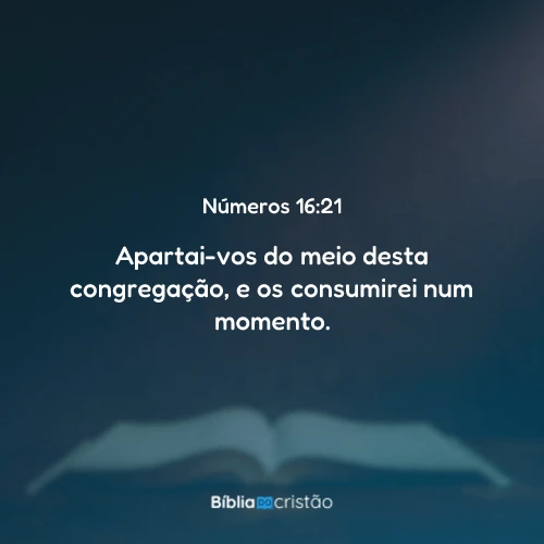 Números 16:21