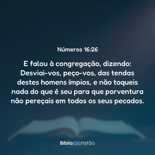 Números 16:26