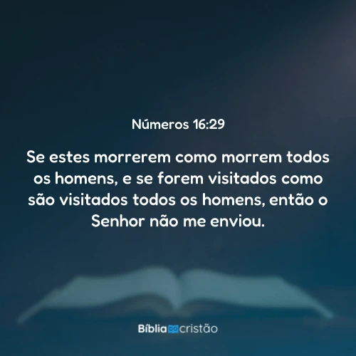 Números 16:29