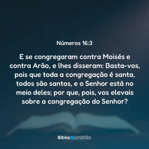 Números 16:3