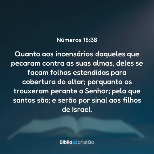 Números 16:38