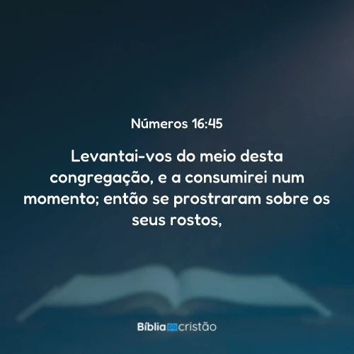 Números 16:45