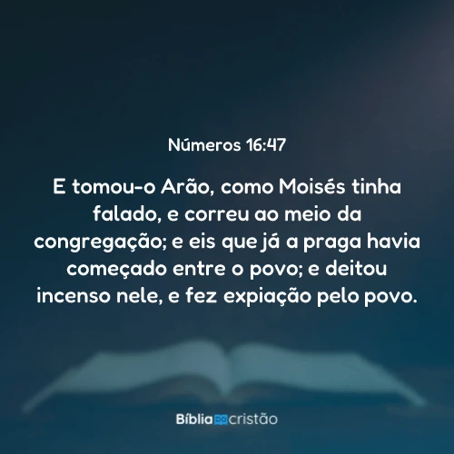 Números 16:47