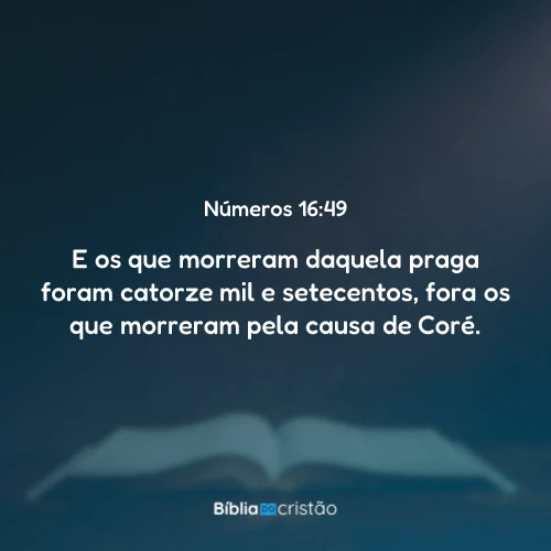 Números 16:49