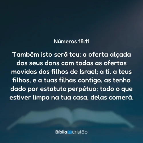 Números 18:11