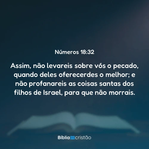 Números 18:32