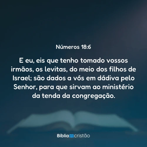 Números 18:6