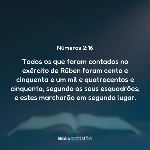 Números 2:16