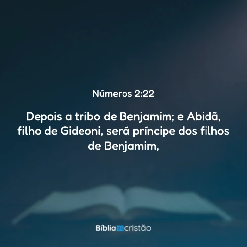 Números 2:22