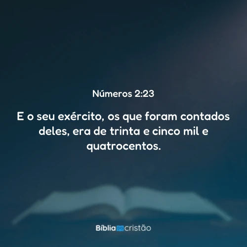 Números 2:23