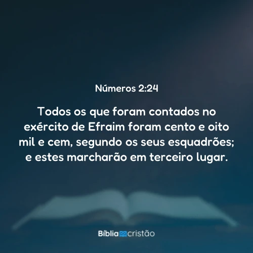 Números 2:24