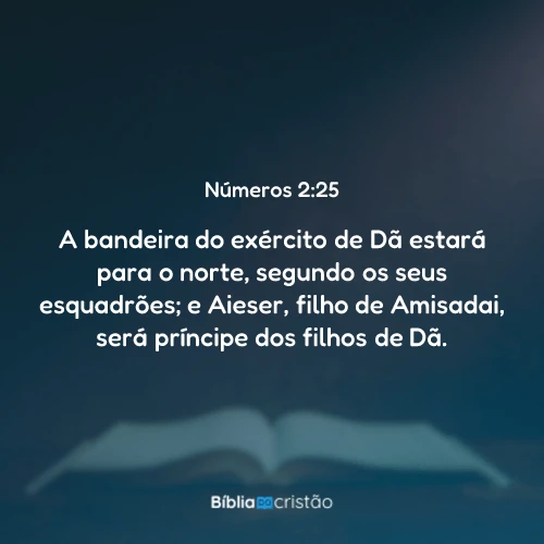 Números 2:25