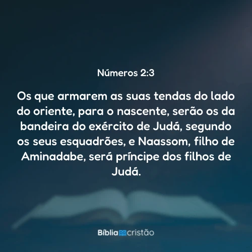 Números 2:3