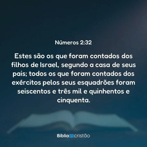 Números 2:32