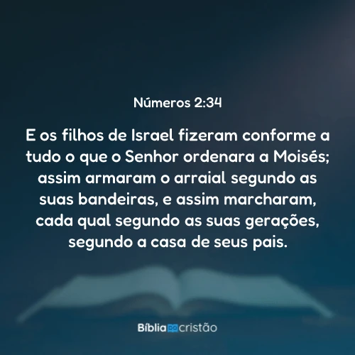 Números 2:34