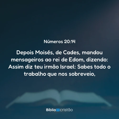 Números 20:14