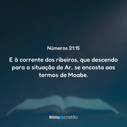 Números 21:15
