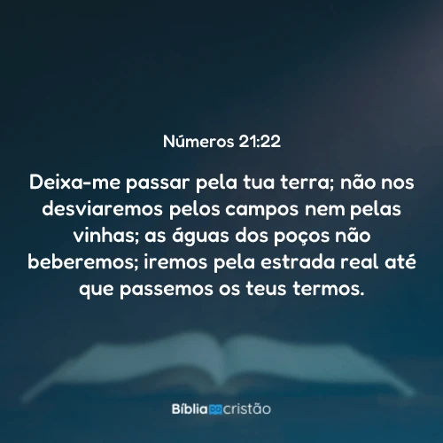 Números 21:22