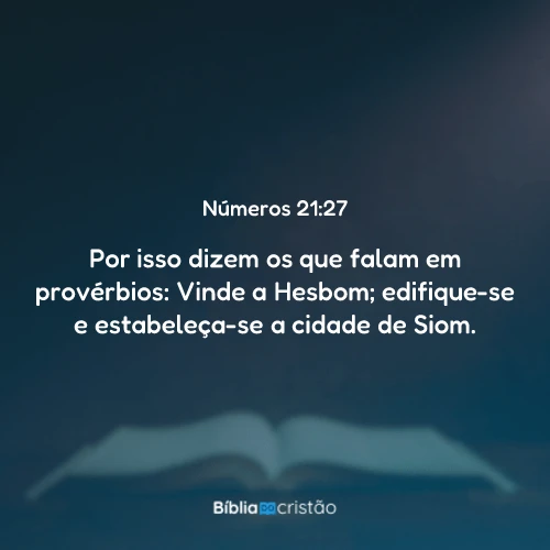 Números 21:27