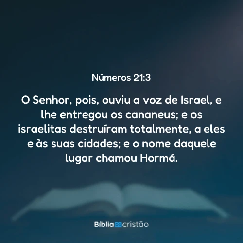 Números 21:3