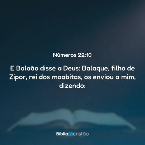Números 22:10