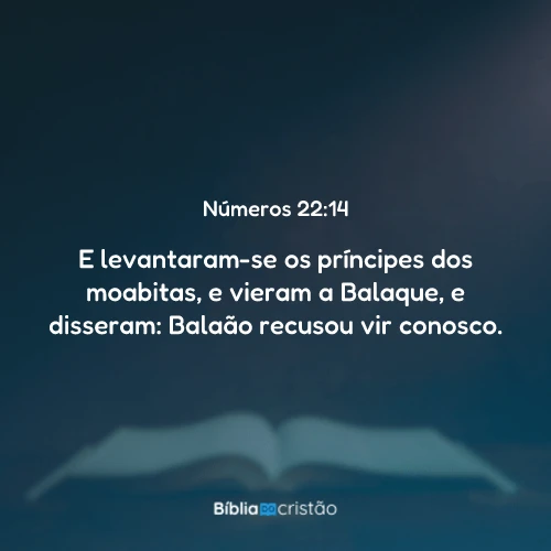 Números 22:14