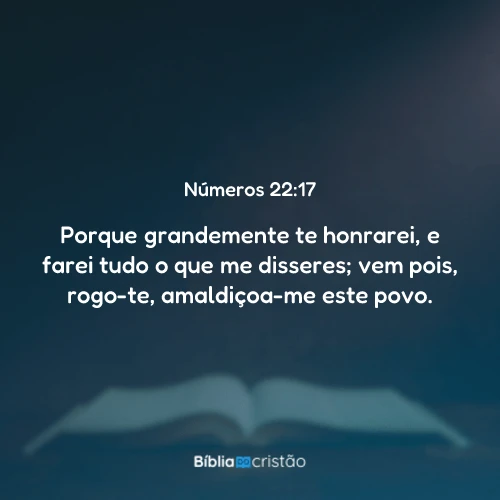 Números 22:17
