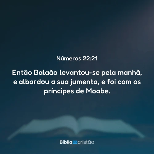 Números 22:21
