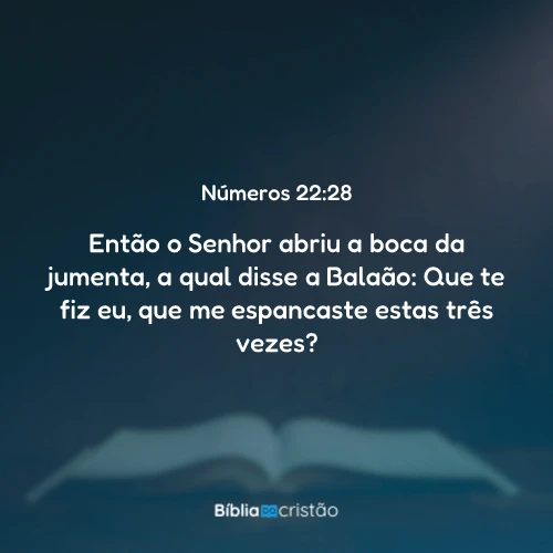 Números 22:28