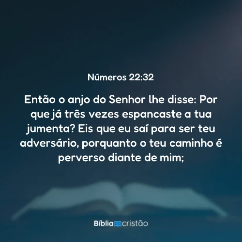 Números 22:32