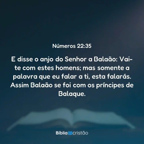 Números 22:35