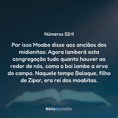 Números 22:4