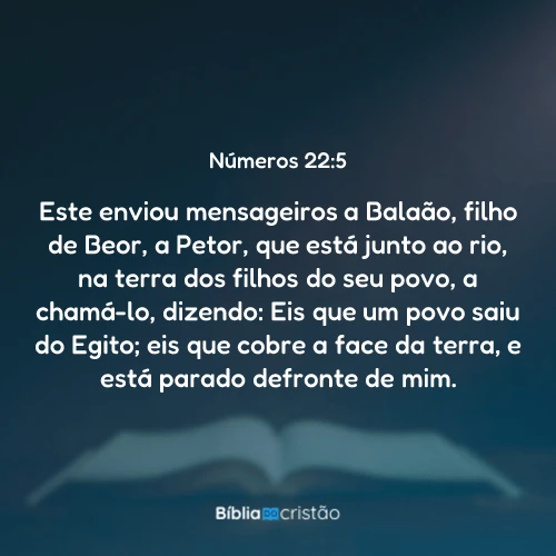 Números 22:5