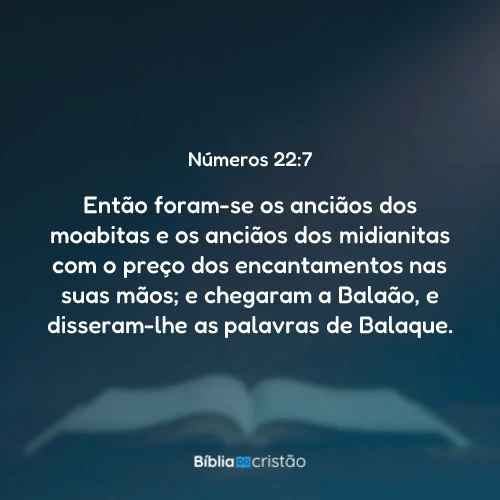 Números 22:7