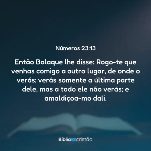 Números 23:13