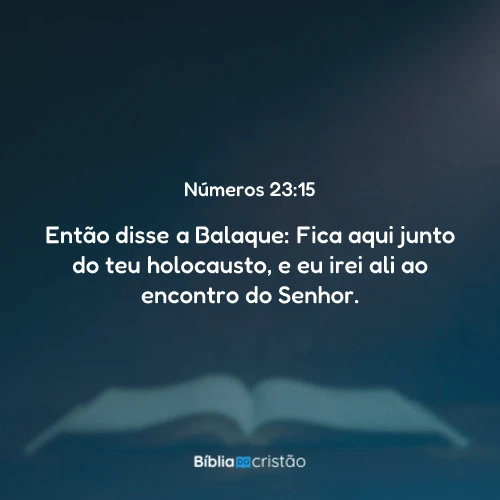 Números 23:15