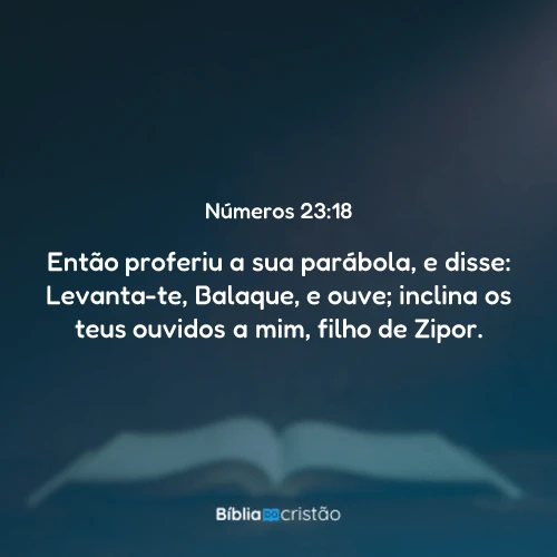 Números 23:18