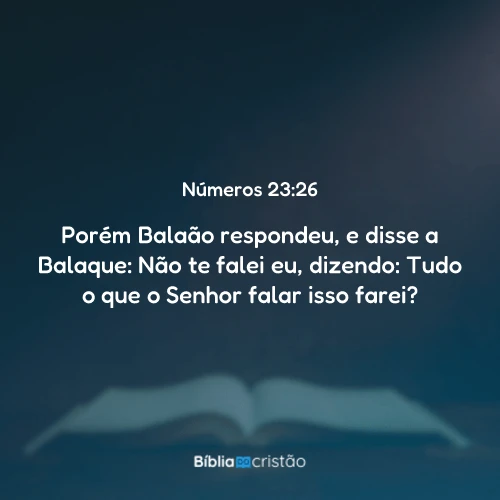 Números 23:26