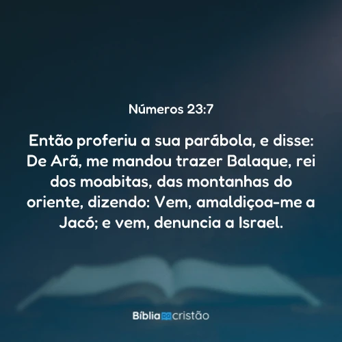 Números 23:7