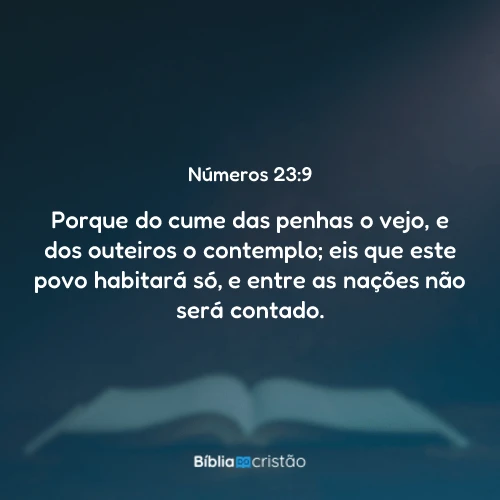 Números 23:9