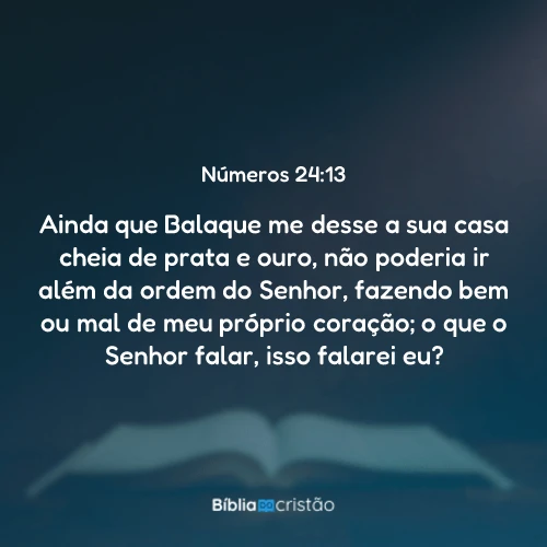 Números 24:13