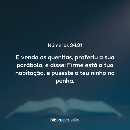 Números 24:21